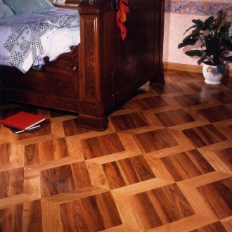 Parquet Château Boën - parquet-en-chene-massif