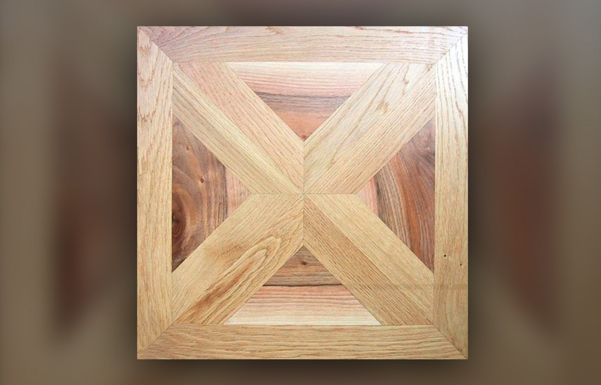 Panneau Opéra en chêne et noyer