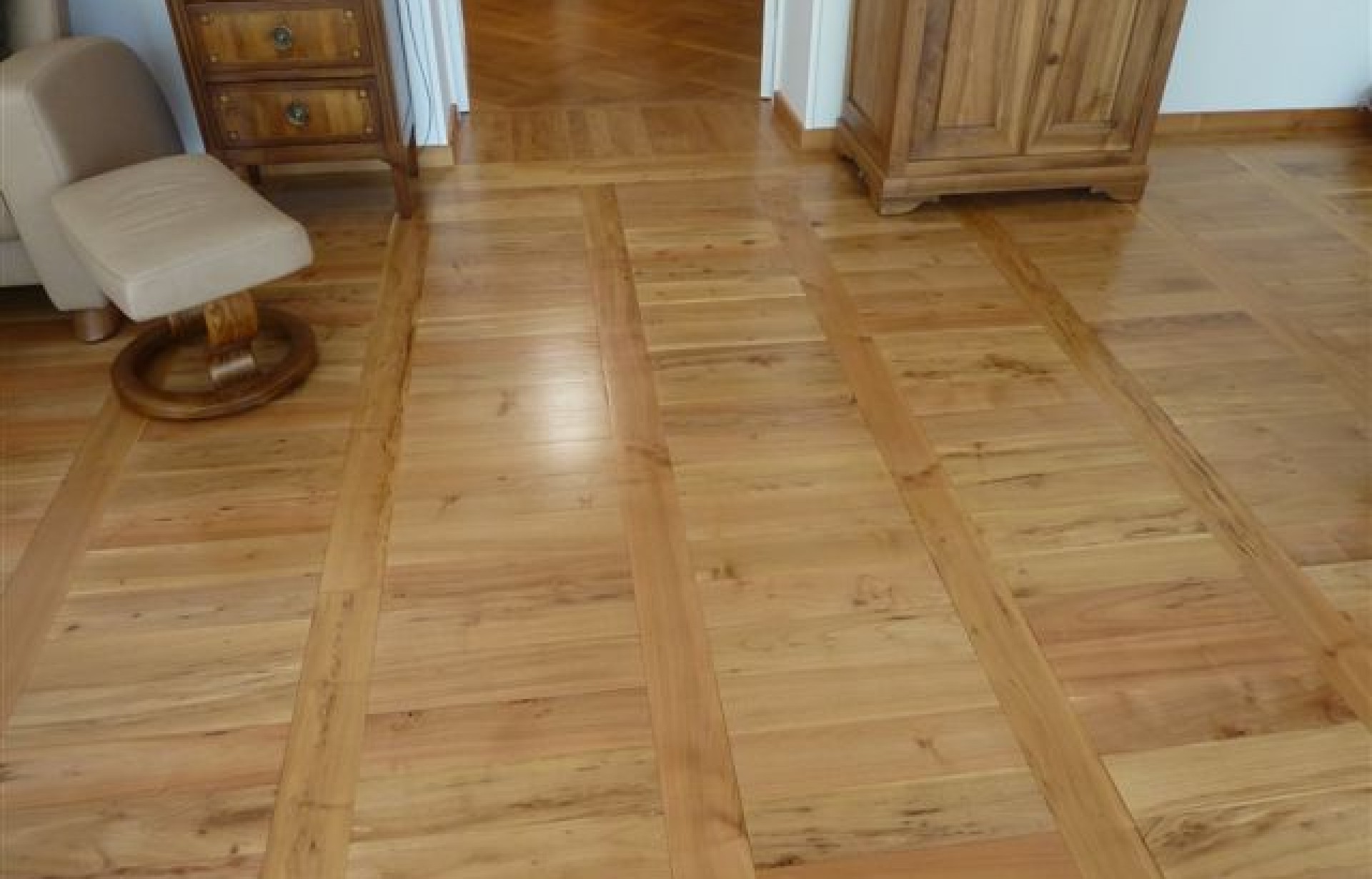 Parquet Échelle - parquet-en-chene-massif