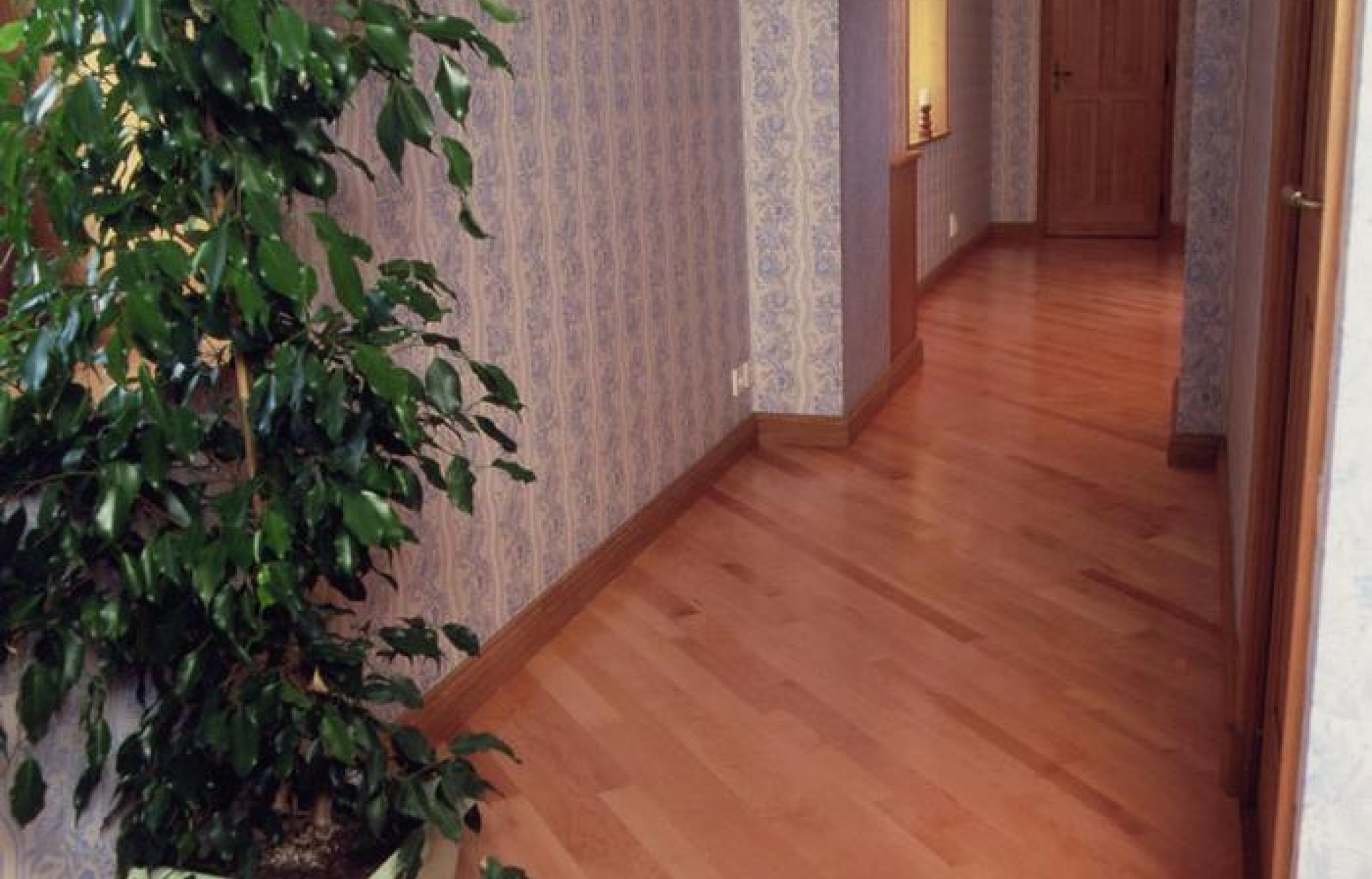 Parquet Lame droite massif traditionnel sans chanfrein (10 mm)