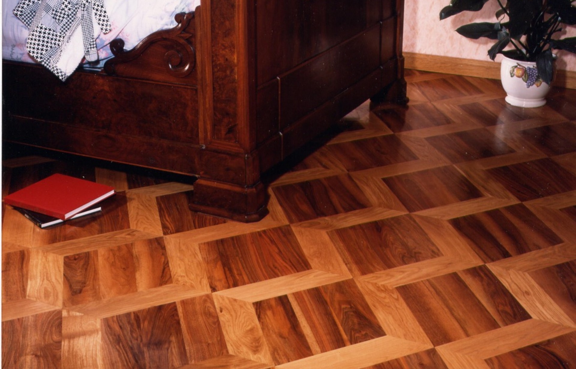 Parquet Château Boën - parquet-en-chene-massif