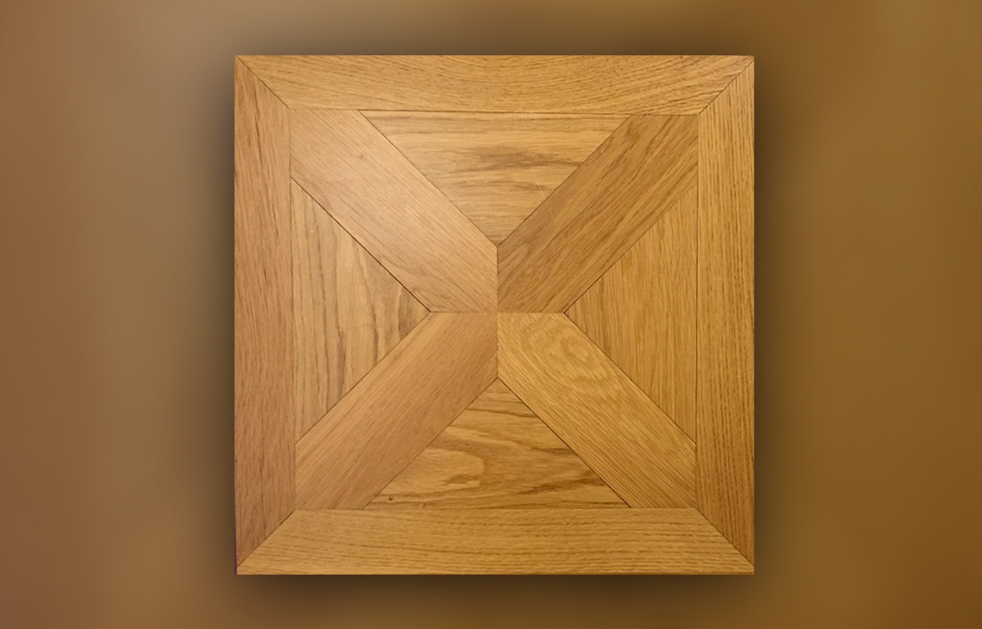 Panneau Opéra en chêne et noyer